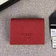 PRADA爆款女士短夹 专柜新同色标志 官网同步 