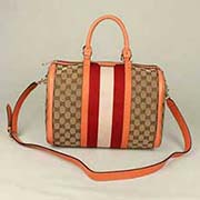 新款欧美复古真皮女包圆桶牛皮手提