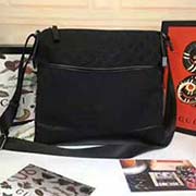 gucci145857黑布黑皮 34X20X2cm 真正高原版品质