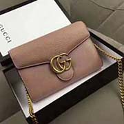 gucci原单 GG Marmont 链条包 实拍细节 真品五金皮料 真品版型