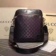 gucci854364 W30H28D05 PVC 金色金属配件 尼龙织带 