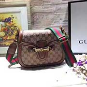 gucci原版皮 lady Web 具有代表性的马鞍包再次强势