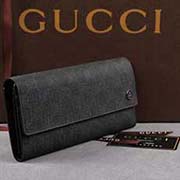 gucci 203861 黑PVC黑皮 古驰pvc钱