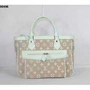 LV 新款实拍93496浅蓝牛仔布走秀