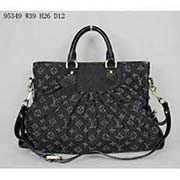 LV 经典女包黑色95349 牛仔布