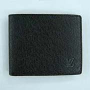 极品LV BOOK-FOLD黑色全皮皮夹钱