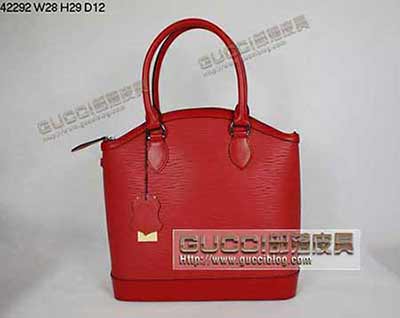LV42292 精品时尚红色水波纹单肩包 LV女包