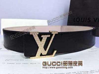 真品LV皮带 男女通用牛皮 时尚经典款腰带M9610L44