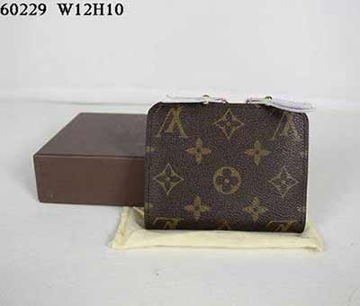 LV路易威登60229粉红经典老花钱包