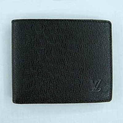 极品LVBOOK FOLD黑色全皮皮夹钱包 M30422