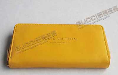 路易威登LV黄色全皮钱包M58042