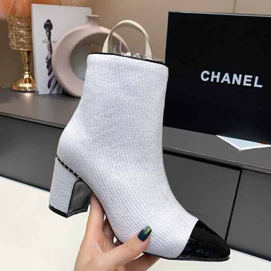 国外大品牌女鞋 法国专柜香耐尔OHANEL秋冬系列皮靴