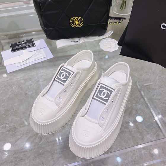 Chane Vintage 早春新款厚底鞋女鞋潮复古coco女鞋