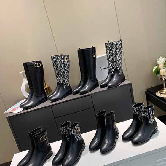 Dior秋季獨家新品首发 迪奥今年流行图案女鞋