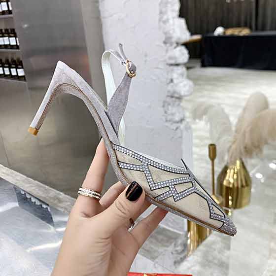 Rene Caovilla芮妮·乔薇拉女鞋大品牌高跟凉鞋