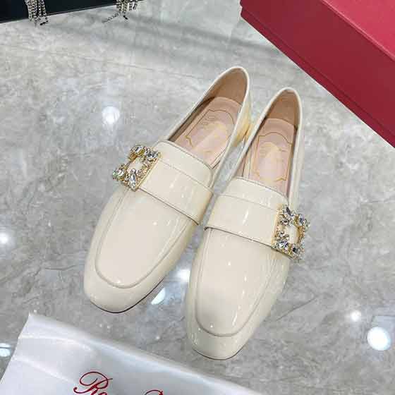 专柜主打走秀海报款女鞋国际大品牌原版进口漆皮单鞋