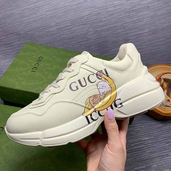 原单品质代买级别gucci经典女鞋 情侣款老爹鞋