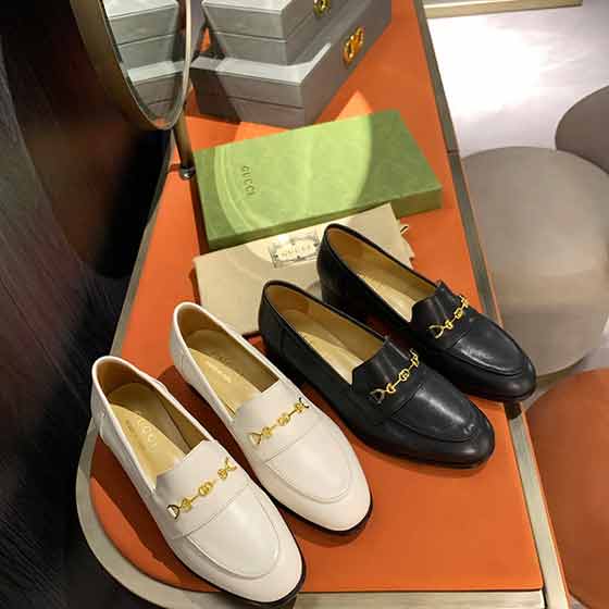 早秋新款女鞋国际大品牌GUCCI四季深口单鞋