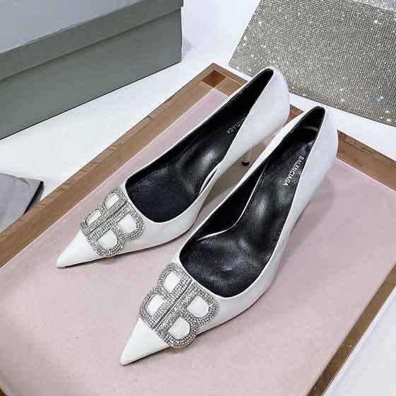 Balenciaga大品牌真皮凉鞋女 夏季新款女鞋