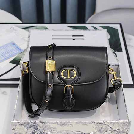 Dior Bobby 中号手袋 黑色 9023