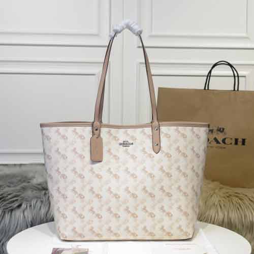 <strong>COACH马车logo双面托特包两用包 子母包 91107</strong>