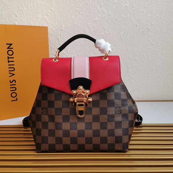 lv 双肩包 中号CLAPTON双肩包N42