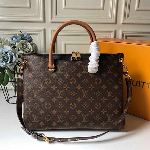 LV Pallas Monogram帆布日常通勤/休闲百搭手袋M40906