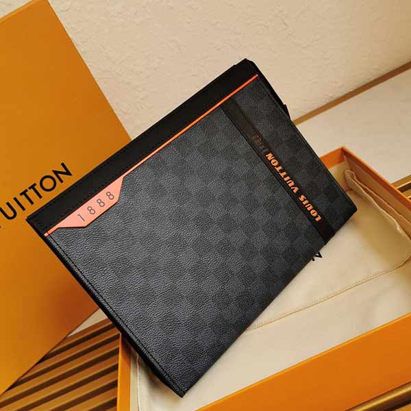 Pochette Voyage男士lv手袋 中号