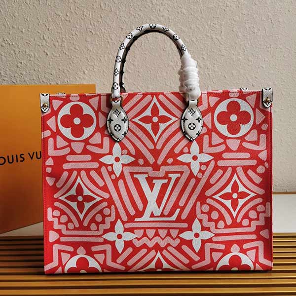 LV crafty胶囊系列中国限定款onthego大号手袋M45356