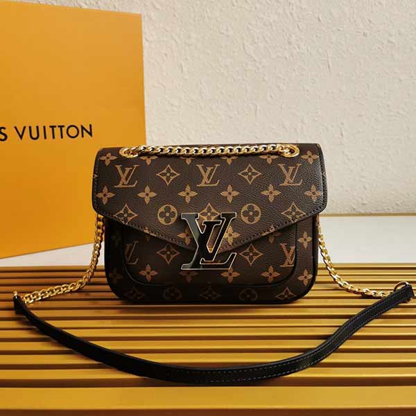 LV M45592PASSY 链条包 磁扣Chain Bag 链条包