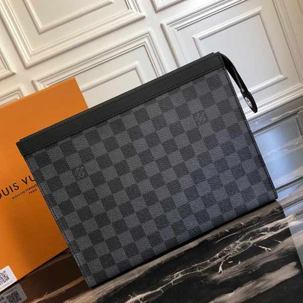 高富帅出门毕备款 LV新款中号手袋N41696