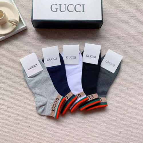 Gucci古奇ins超男款短袜，潮人毕备