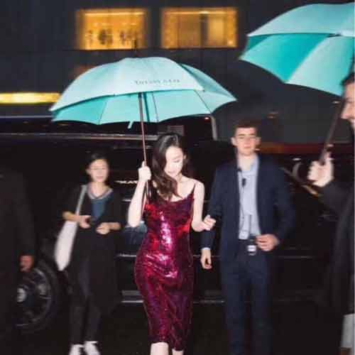 Tiffany蒂芙尼 配高等原版包装明星同款晴天伞