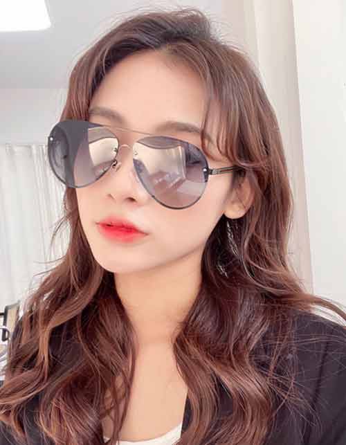Gucci太阳镜女新款品牌防紫外线偏光大框高等感ins墨镜