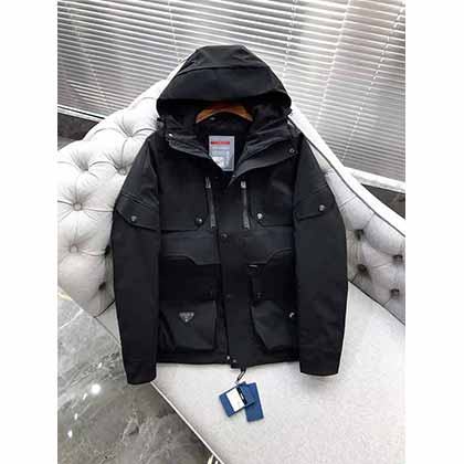 普拉大品牌羽绒服男 冬季棉衣ins港风大码连帽加厚男士外套棉袄