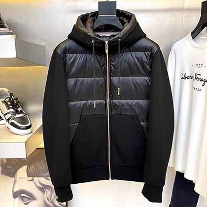 TB高等定制早秋新品拼接羽绒服夹克外套！