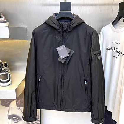 PRA普拉秋冬新品连帽棉服夹克外套!