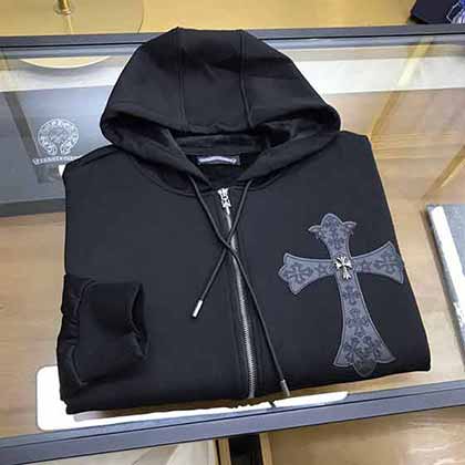 克罗新款男士长袖上衣高等大品牌欧洲站男士运动休闲加绒外套