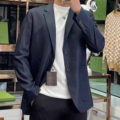 杰尼亚高等成衣秋冬新款 高雅气质商务休闲西装外套！