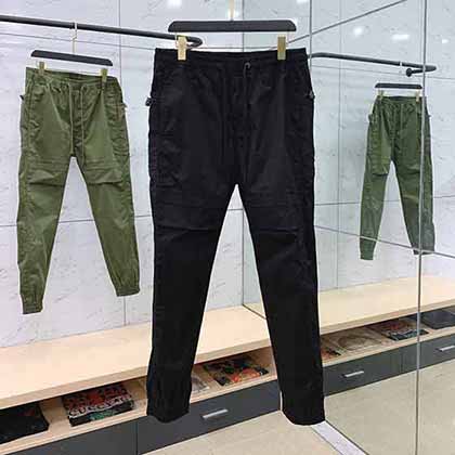 Y-3外贸大品牌牛仔裤男装直筒微弹百搭休闲精品高等长男裤