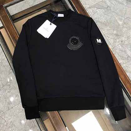 MNCLR 蒙口加厚圆领卫衣男士宽松大