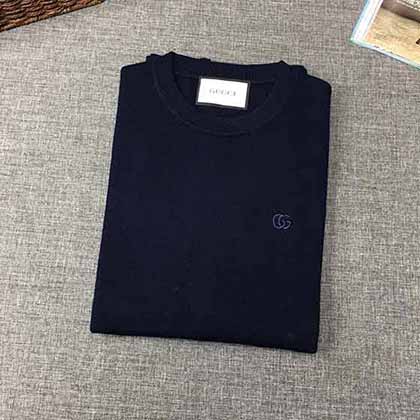 国际大品牌男装品相极优,古奇男士圆领羊毛衫!