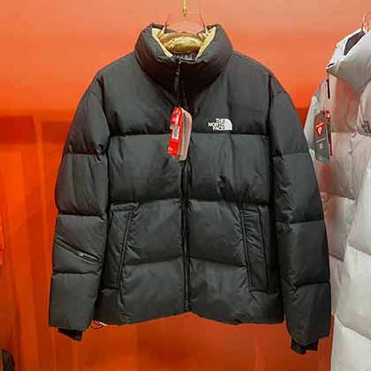 欧洲站大品牌休闲立领防风外套 北面高等时尚男士羽