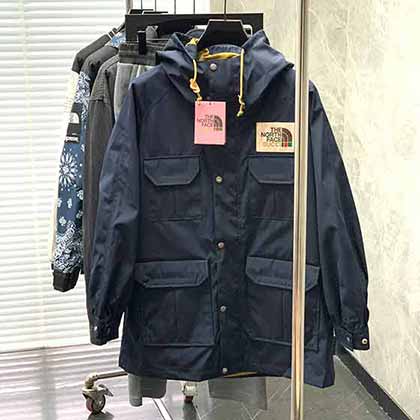 GUCCI 古奇 Th Nrth Fac北面 联名款时尚休闲外套