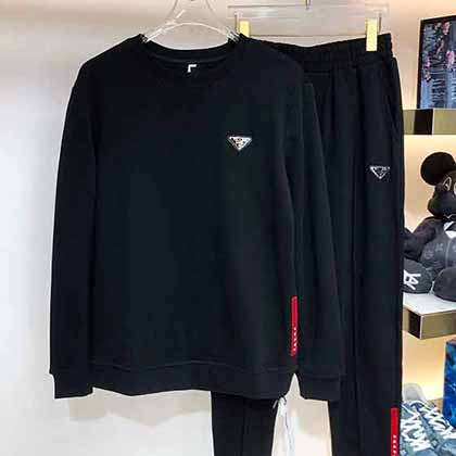 新原版定制进口客供面料潮流运动套装