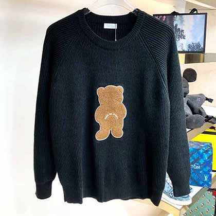 迪奥高等定制极品7针粗线针织双股面料男装，市面无人能敌！