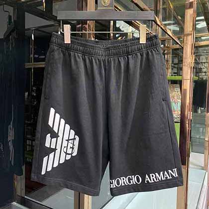 阿玛尼男士中裤搭配新系列图案夏