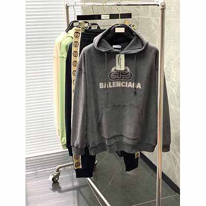 Balenciaga巴黎世家专柜同步有售时尚休闲连帽卫衣