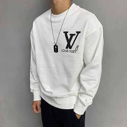 路易威登国际大品牌卫衣，定制精梳棉潮流logo印