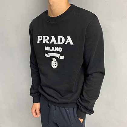 PRA品牌休闲卫衣 潮流logo刺绣定制卫衣